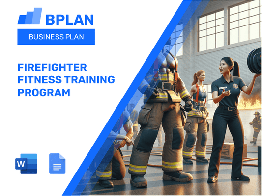 Plan d'affaires du programme de formation en fitness des pompiers