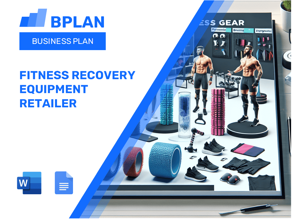 Fitness Recovery Equipment Retailer Business Plan