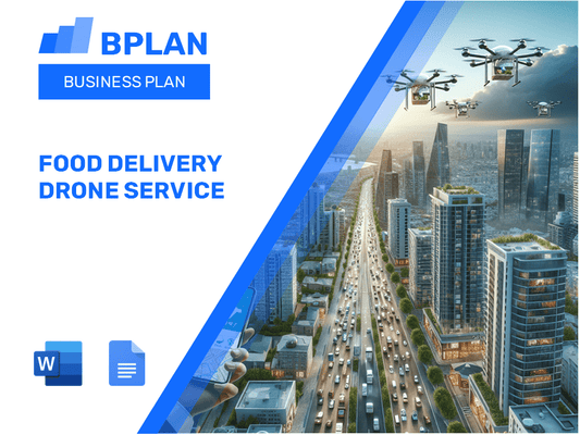 Food Delivery Drone Service Business Plan