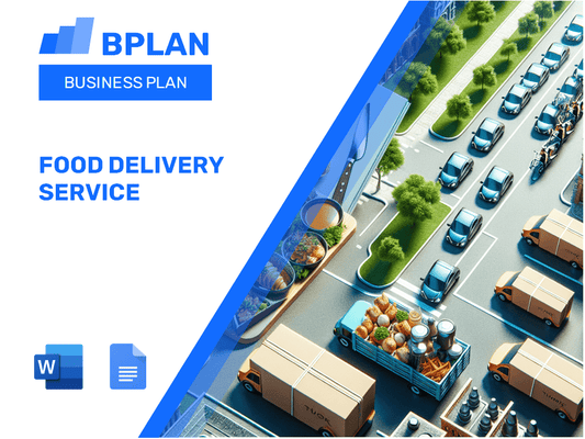 Food Delivery Service Business Plan