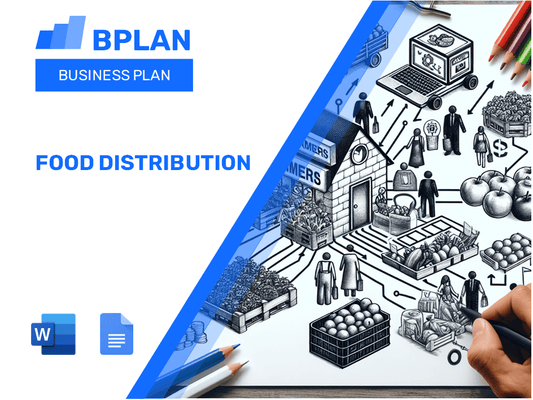 Plan de negocios de distribución de alimentos