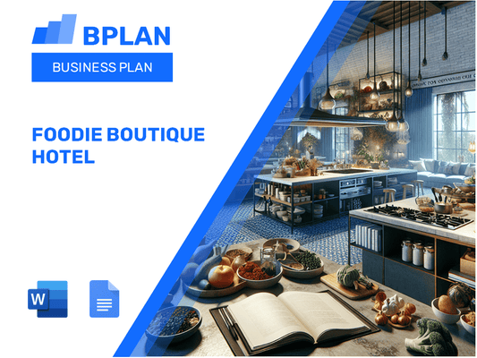 Plan de negocios hoteleros boutique de Foodie