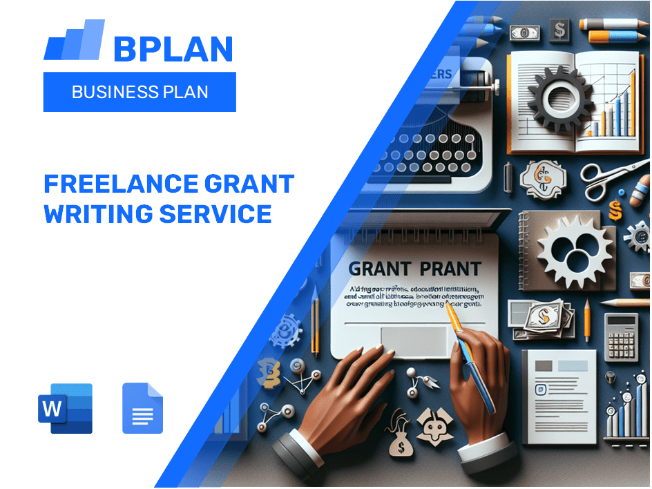 Freelance Grant Writing Service Business Plan