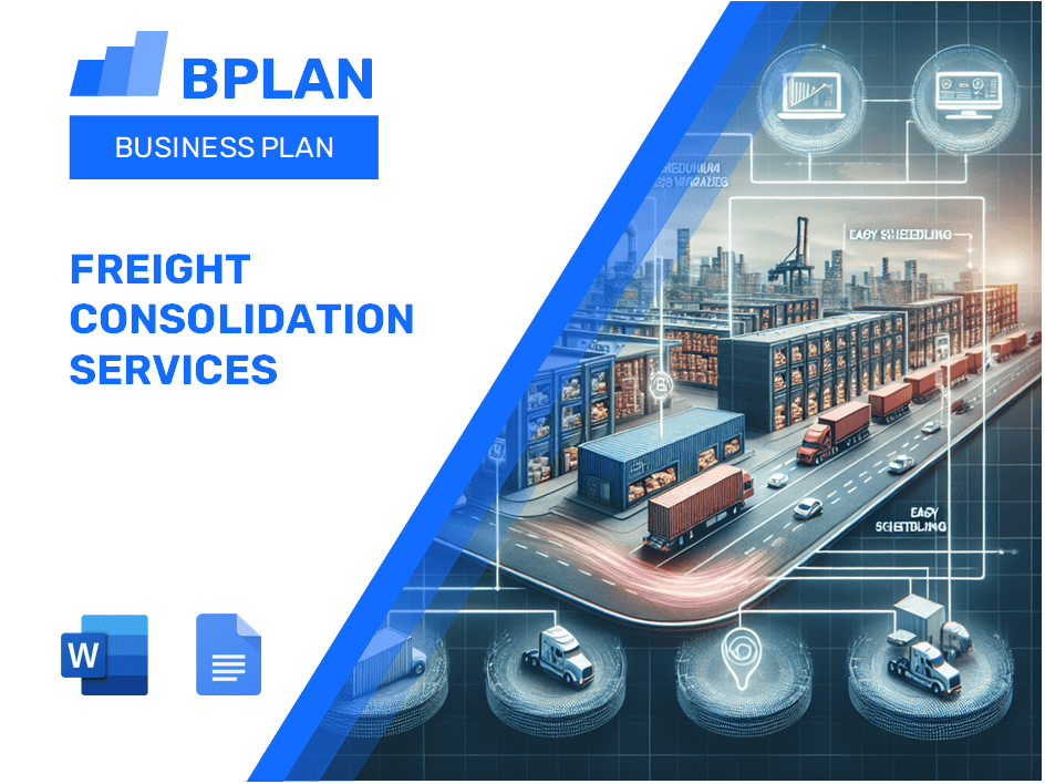 Freight Consolidation Services Business Plan