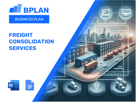 Freight Consolidation Services Business Plan