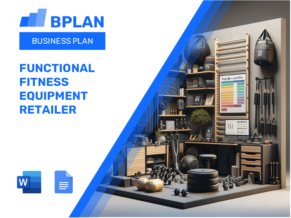 Functional Fitness Equipment Retailer Business Plan