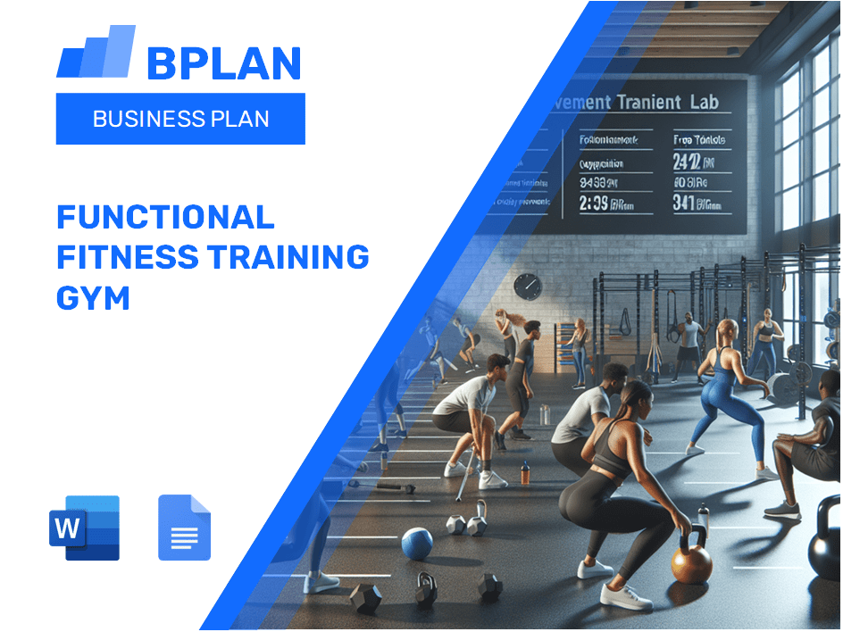 Functional Fitness Training Gym Business Plan