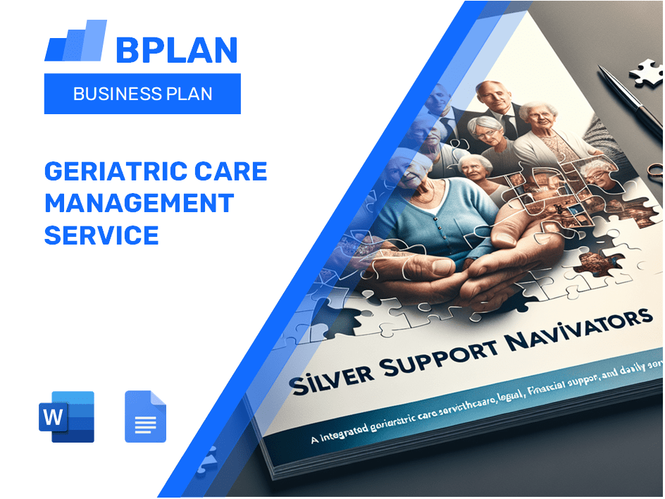 Geriatric Care Management Service Business Plan