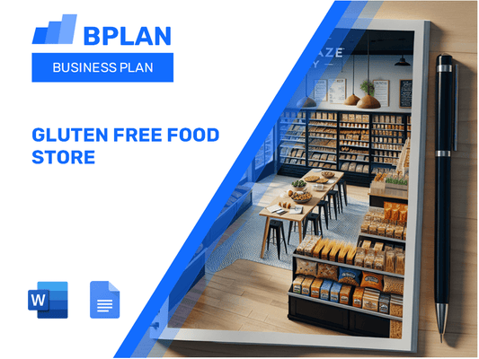 Plan d'affaires de magasin d'alimentation sans gluten