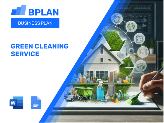 Green Cleaning Service Business Plan