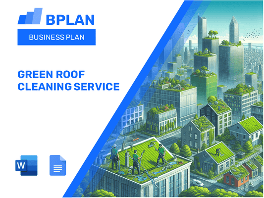 Green Roof Cleaning Service Business Plan