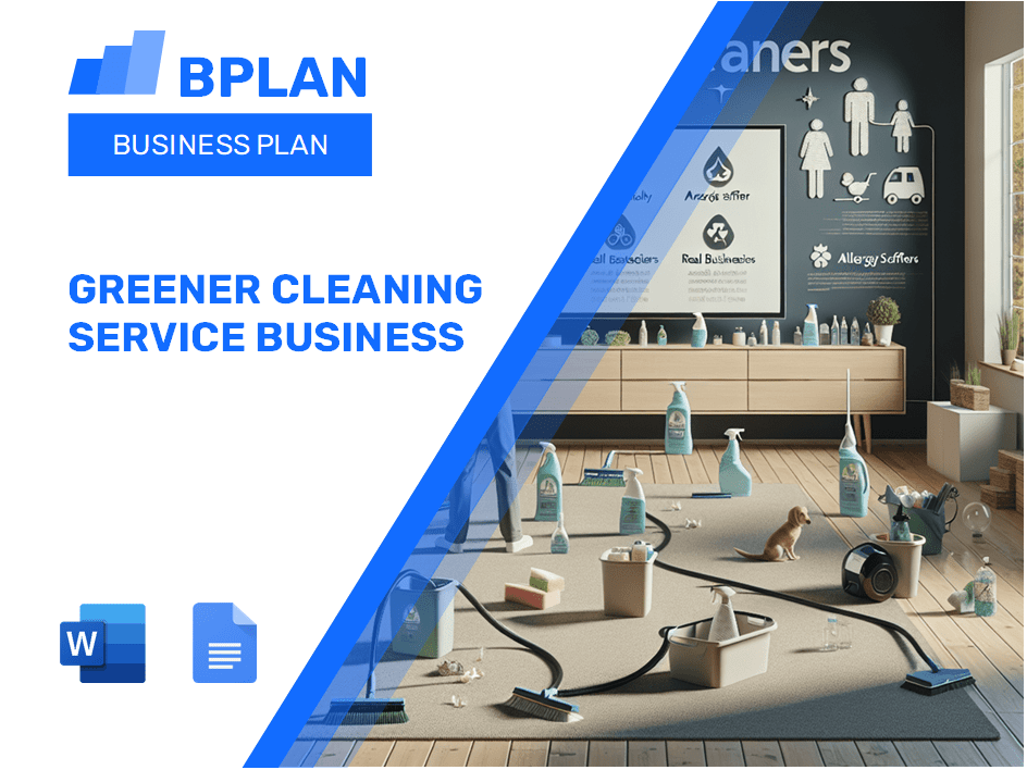 Greener Cleaning Service Business Plan