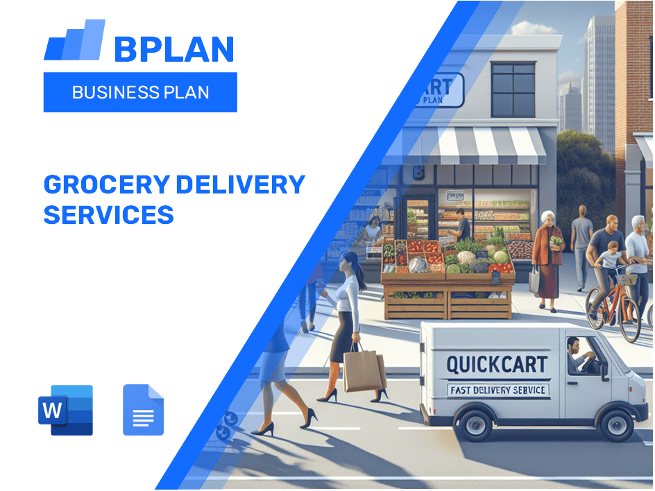 Grocery Delivery Services Business Plan