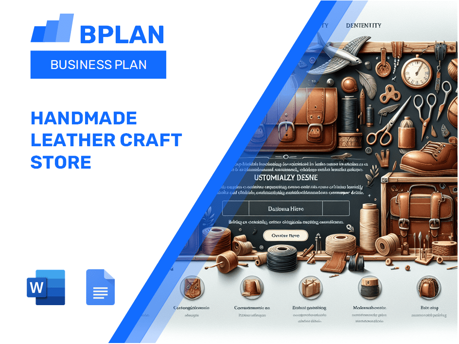 Handmade Leather Craft Store Business Plan