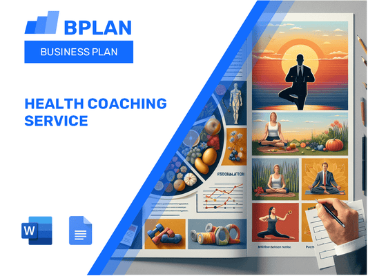 Health Coaching Service Business Plan