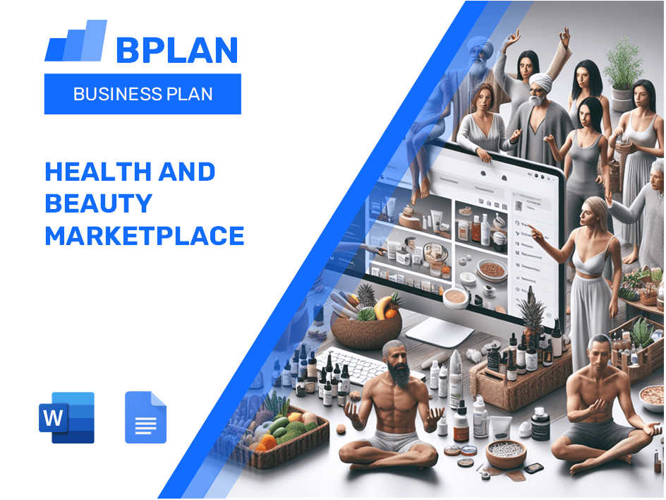 Health and Beauty Marketplace Business Plan