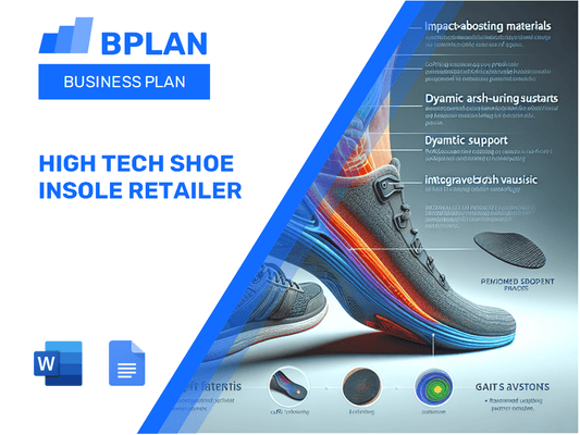 High Tech Shoe Insole Retailer Business Plan