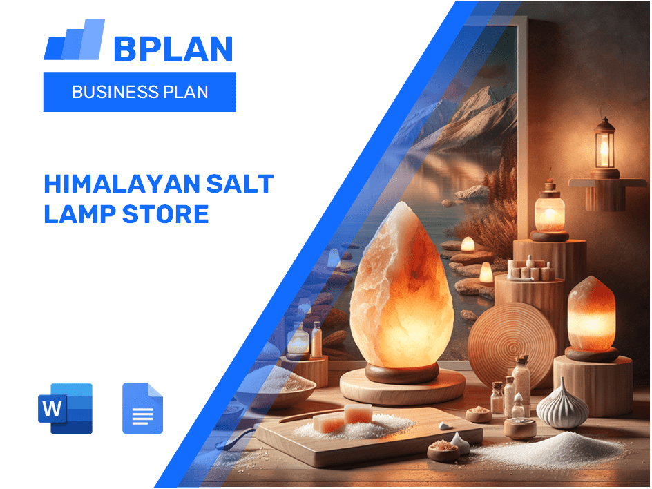 Himalayan Salt Lamp Store Business Plan