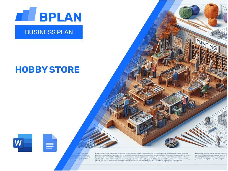 Hobby Store Business Plan