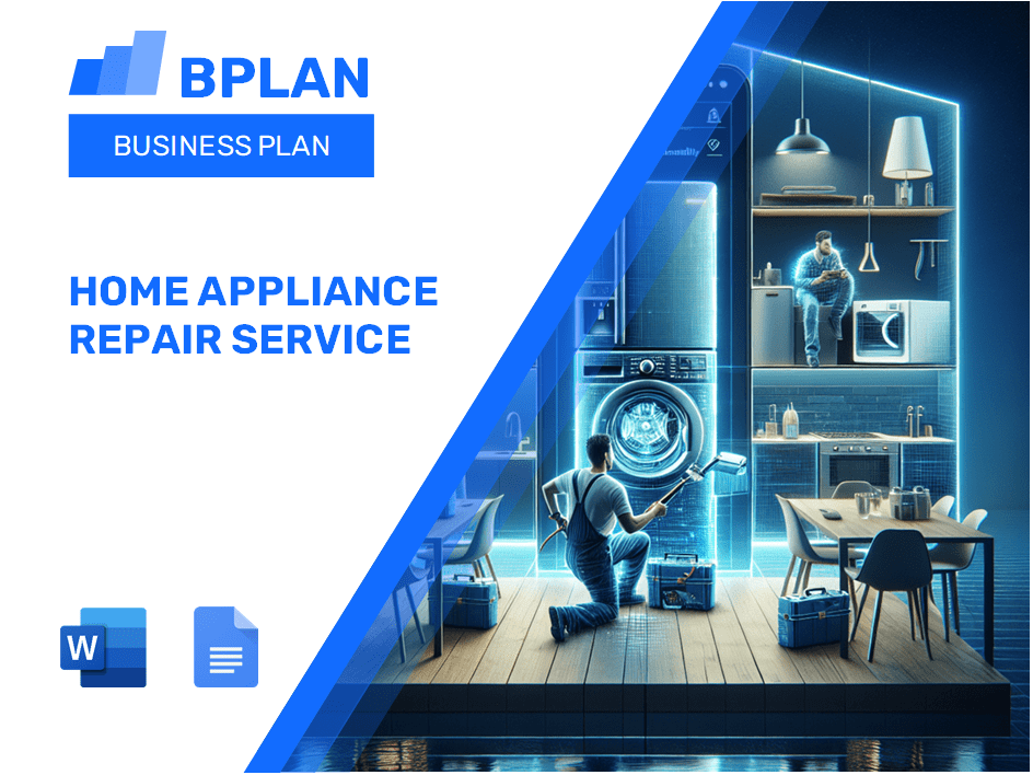 Home Appliance Repair Service Business Plan