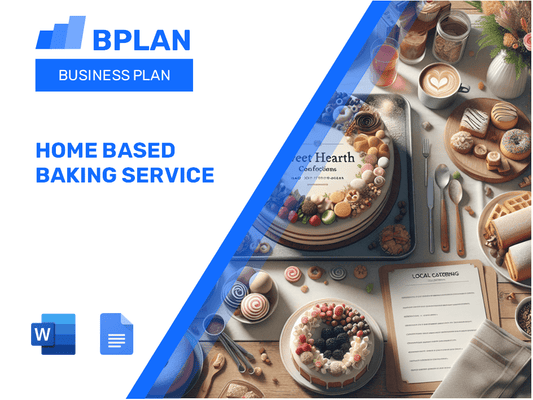 Home Based Baking Service Business Plan