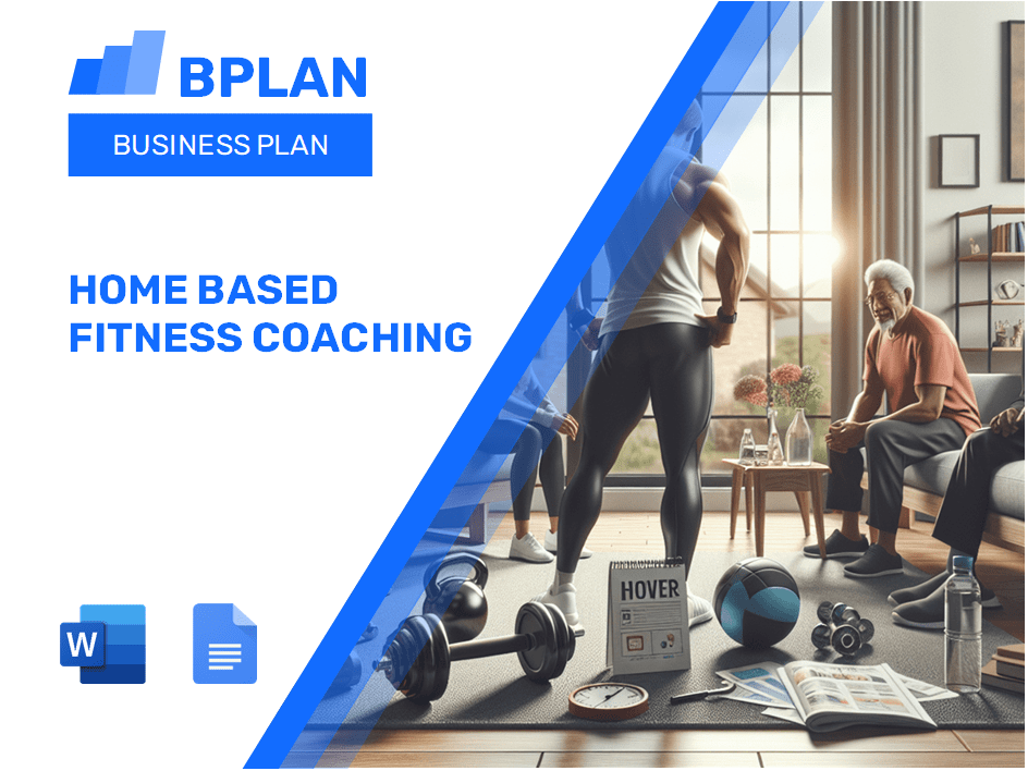 Plan d'affaires de coaching de fitness à domicile