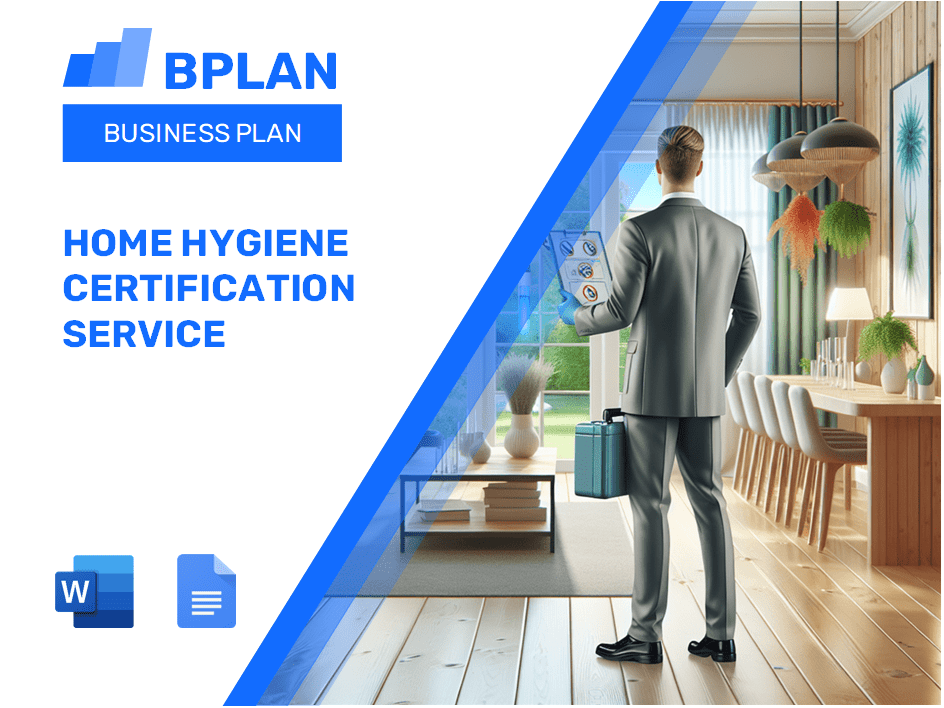 Home Hygiene Certification Service Business Plan