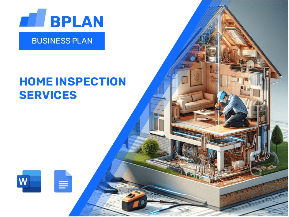 Home Inspection Services Business Plan