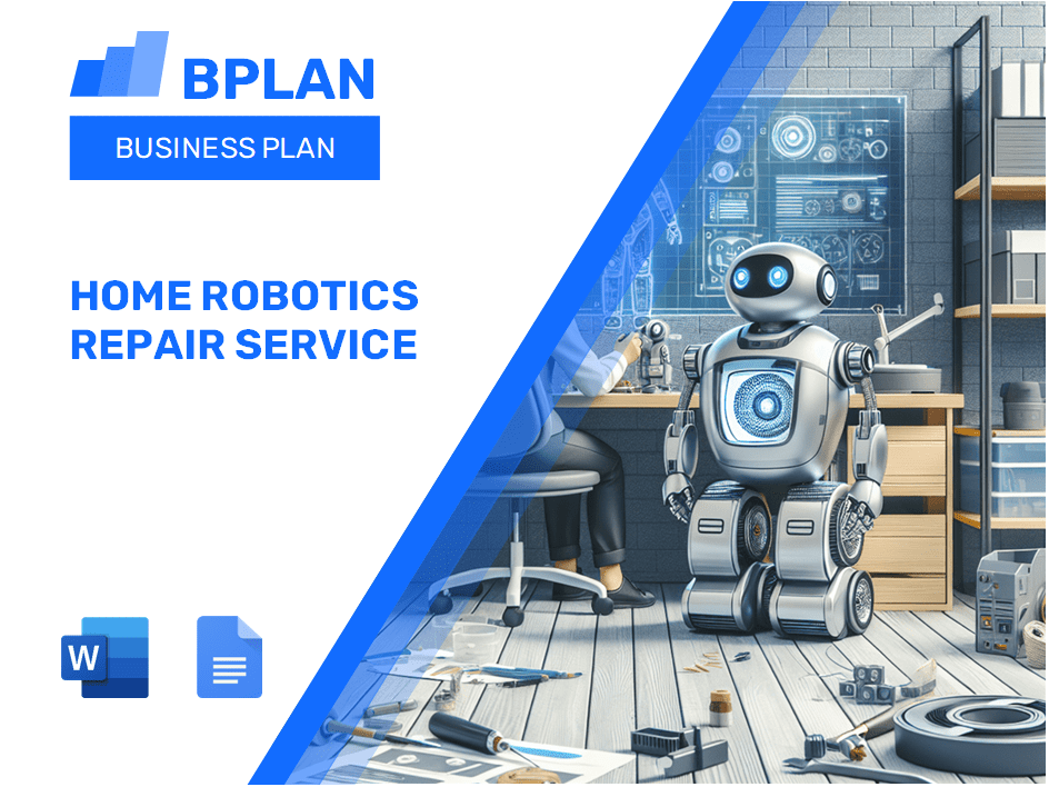 Home Robotics Repair Service Business Plan Business