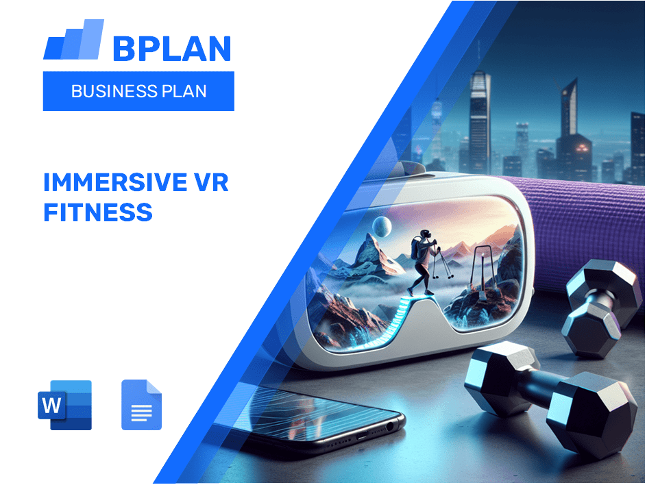 Plan d'affaires immersif VR Fitness