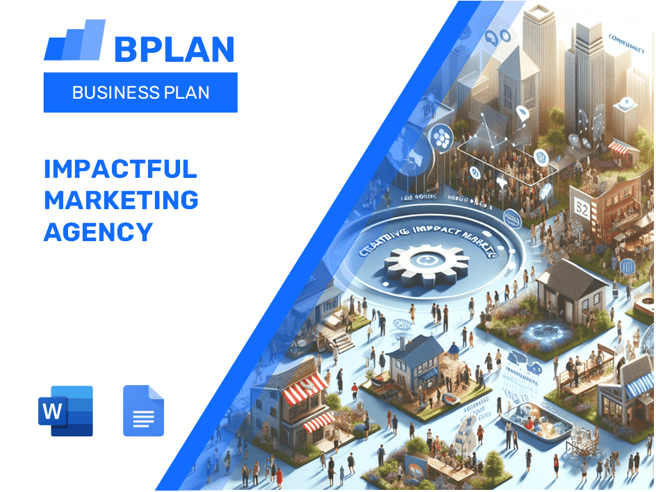 Impactful Marketing Agency Business Plan