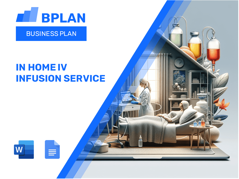 In Home IV Infusion Service Business Plan