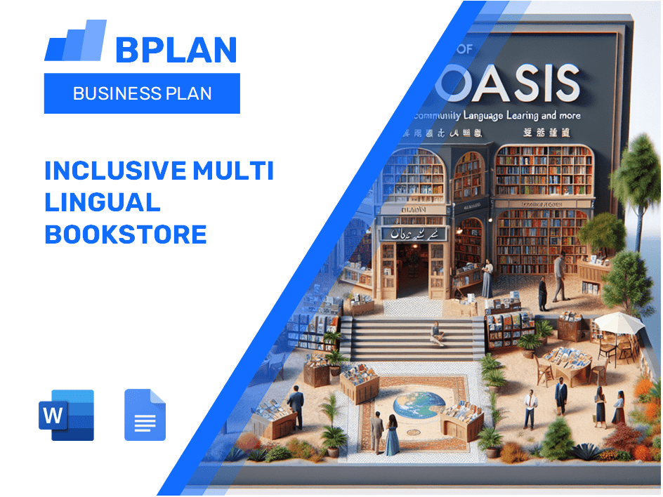 Inclusive Multi Lingual Bookstore Business Plan