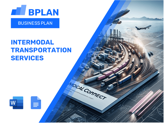 Plano de negócios de serviços de transporte intermodal