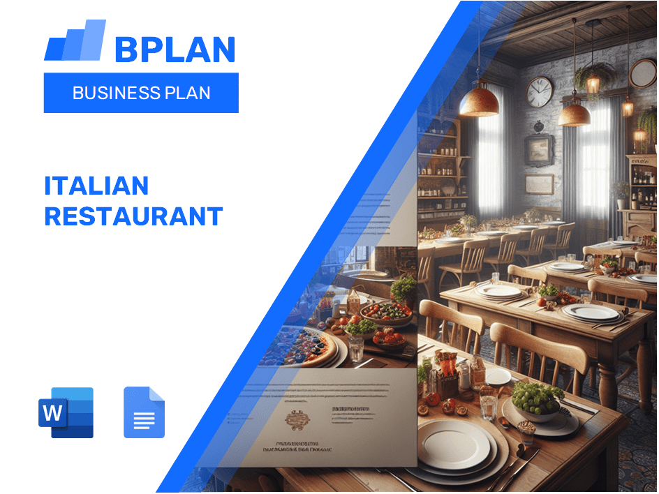 Italian Restaurant Business Plan