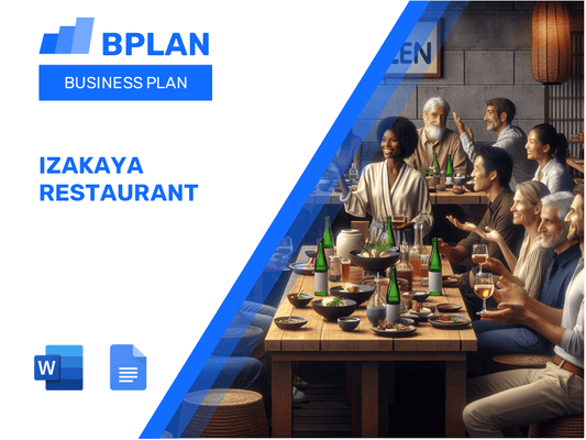 Plan d'affaires de la restauration Izakaya