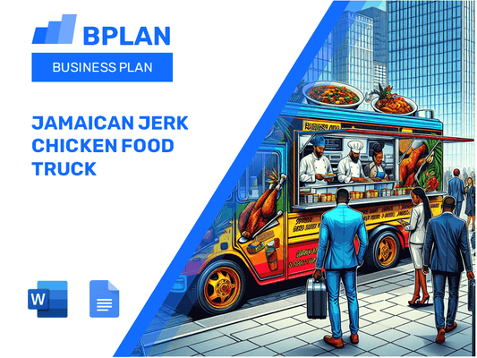 Jamaïcain Jerk Chicken Food Truck Plan Business