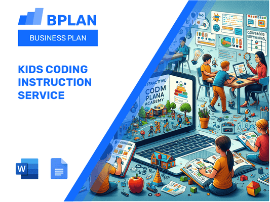 Kids Coding Instruction Service Business Plan