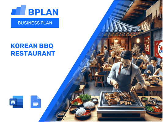 Plan de negocios de restaurantes de barbacoa coreana