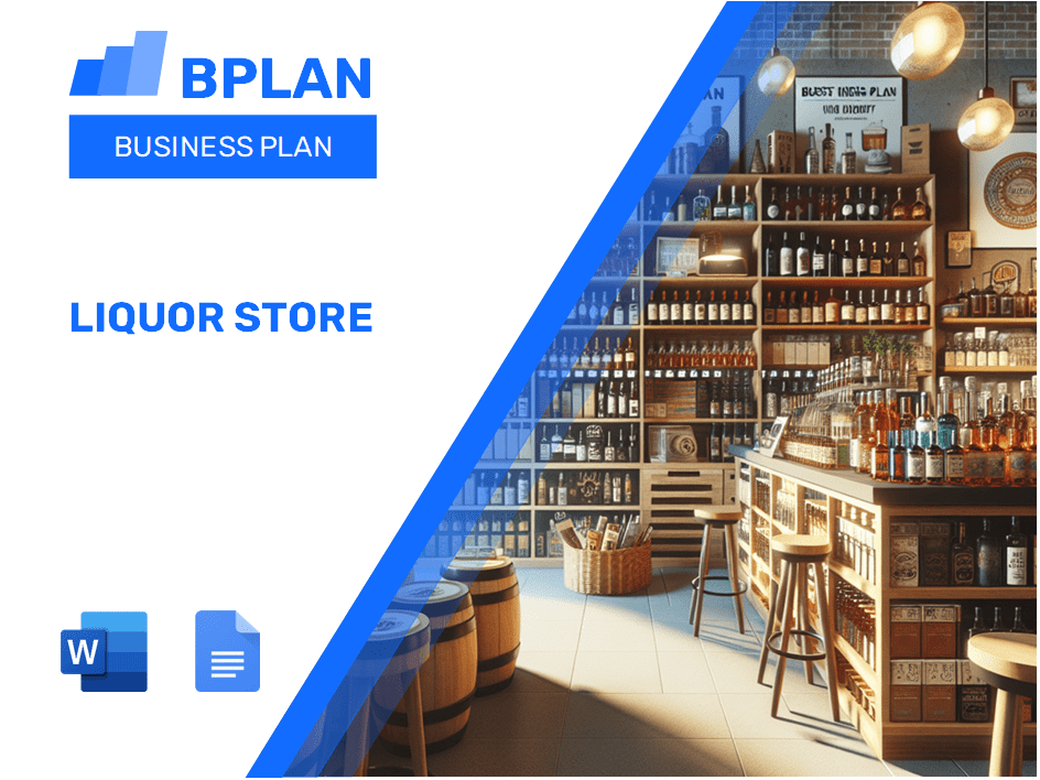 Liquor Store Business Plan