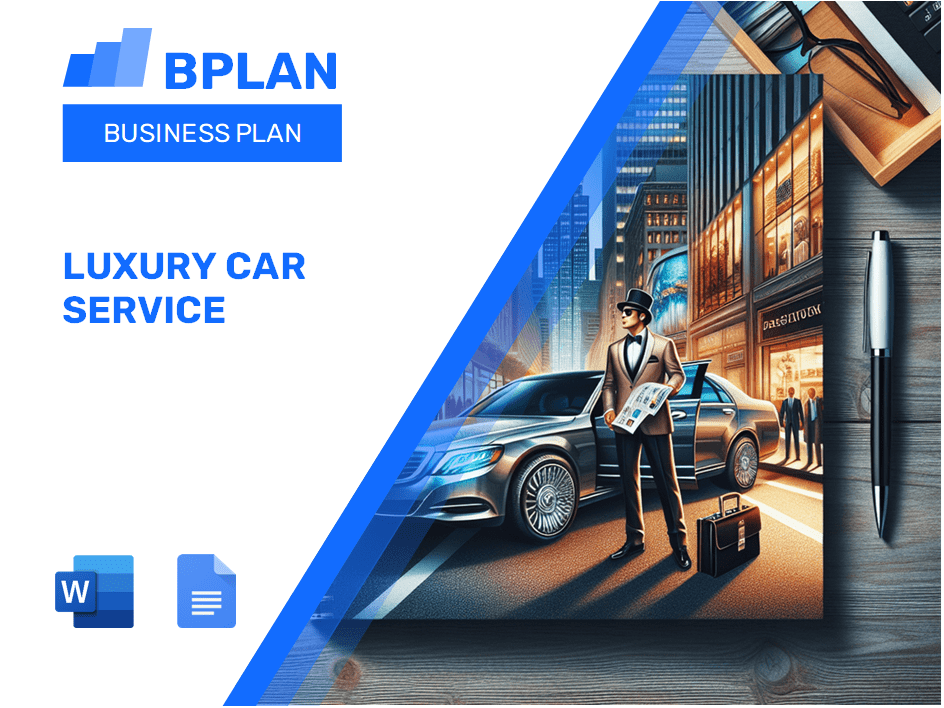 Luxury Car Service Business Plan