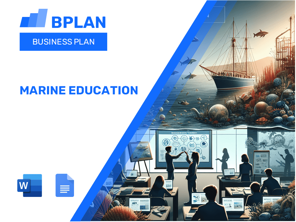 Plan d'affaires de l'éducation maritime