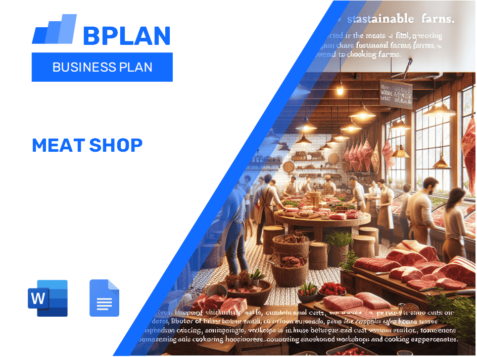 Meat Shop Business Plan