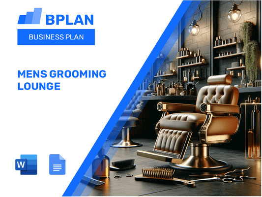 Mens Grooming Lounge Business Plan