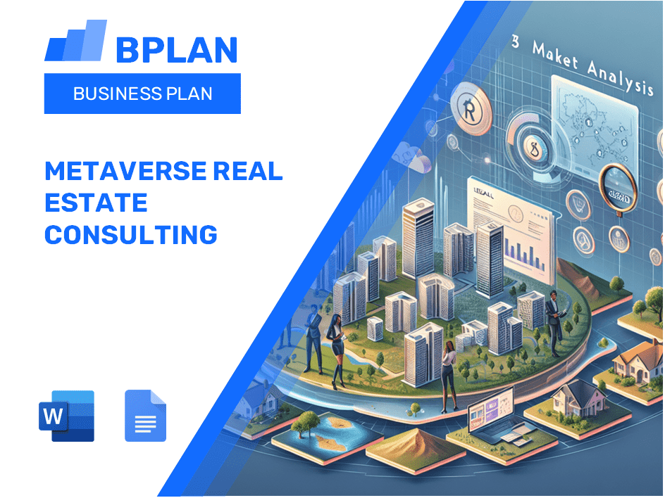 Metaverse Real Estate Consulting Business Plan