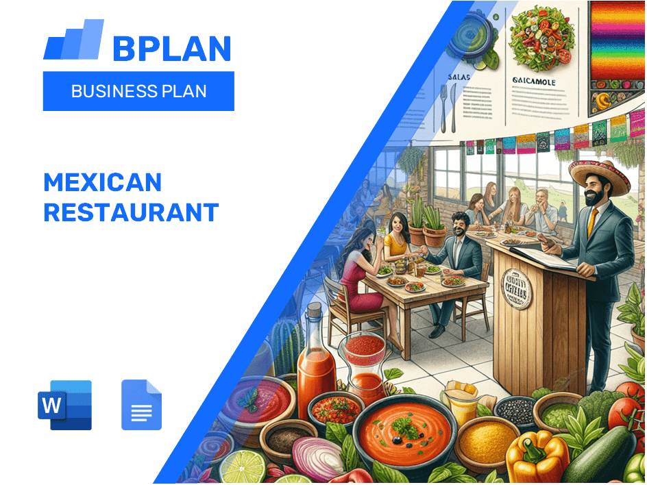 Plan d'affaires de la restauration mexicaine