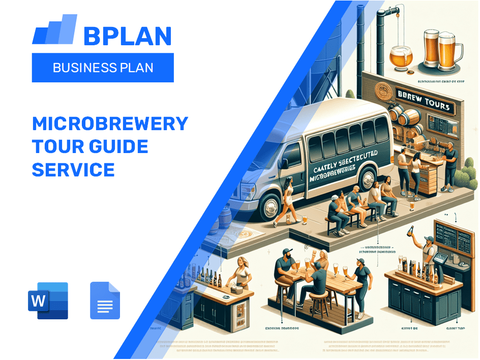 Microbrewery Tour Guide Service Business Plan