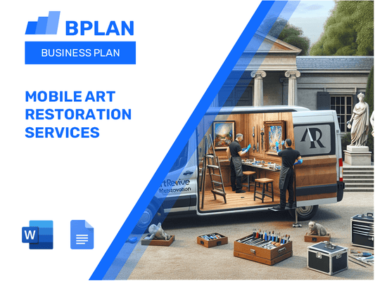 Plan d'affaires des services de restauration d'art mobile