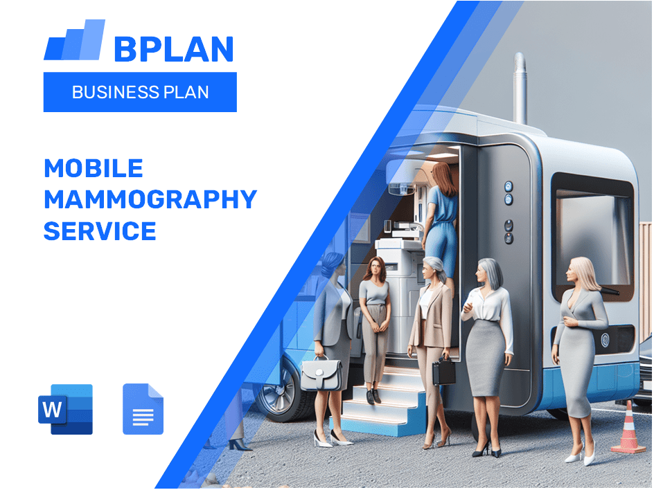 Mobile Mammography Service Business Plan