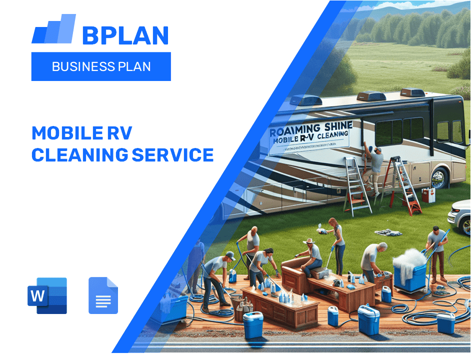 Mobile RV Cleaning Service Business Plan